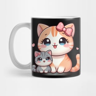 Laugh Out Loud with Funny Cute Cat Mom Ever Mug